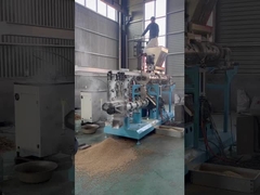 기계 강아지 생선 음식 환 성형기를 만드는 사료를 표류시키는 이축 스크류