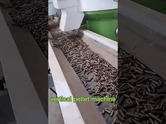 수직 바이오매스 펠렛 기계 큰 용량 웅 펠렛 공장