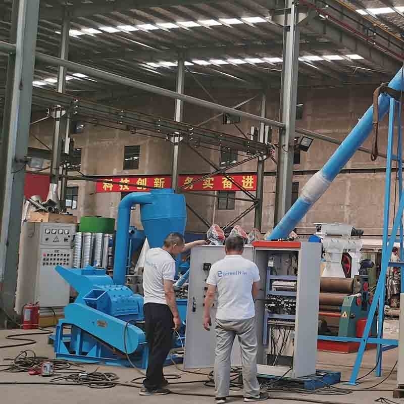 600-800kg/H 목제 펠릿 생산 라인 바이오매스 펠릿 성형기 플래트 다이