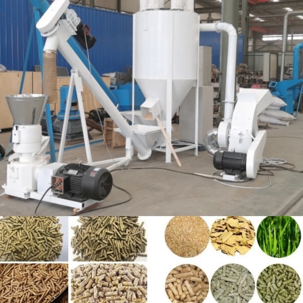 동물적 닭 모이 제조 기계 100-1200kg/H 동물 사료 생산 라인