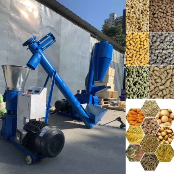 100-1200kg/H 동물 사료 환약 제조 플래트 다이 펠릿 밀 1-12mm 최종적인 펠릿 크기