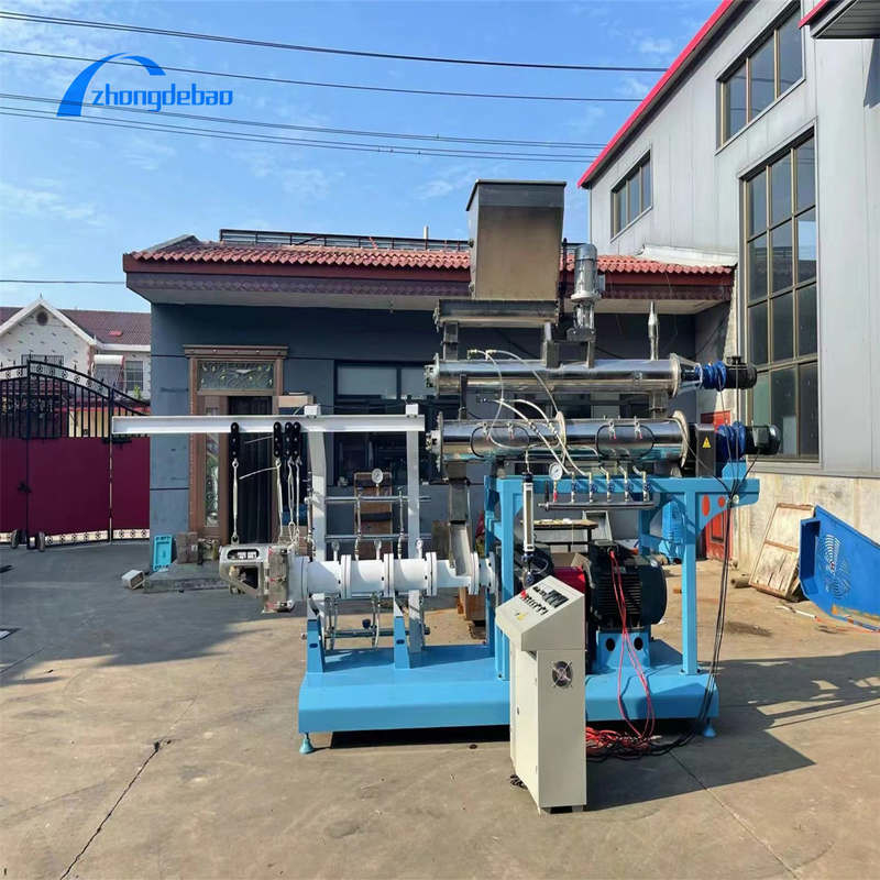 6-10ton 떠있는 피쉬 공급 생산 라인 0.75-3kw 생선 식품 가공 라인