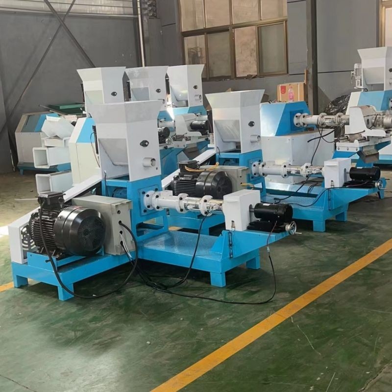 팰릿기를 표류시키는 5.5-160KW 디젤 엔진 피쉬 공급 펠릿 밀 새우  피쉬 공급