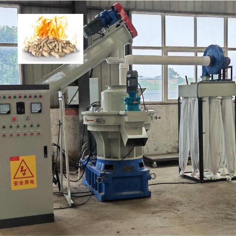4-12mm 목제 펠릿 생산 라인 2-20t/H 바이오매스 펠릿 제조사