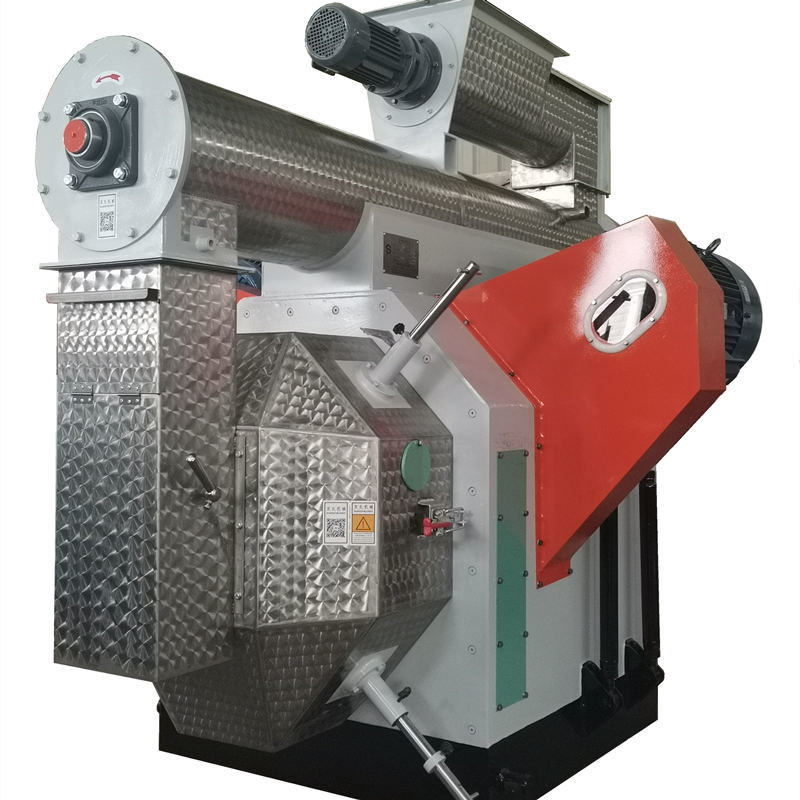 0.8-4t/H 수평선상 펠릿 밀 동물 사료 고리형 형타 팰릿기 55 kw