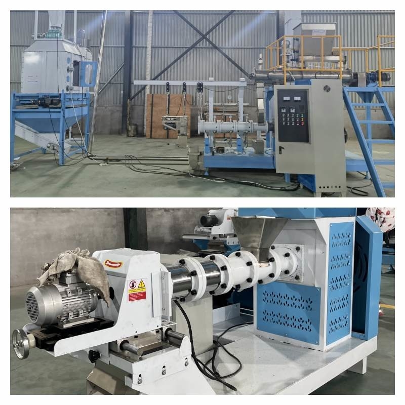 5.5-160KW 건식 타입 피쉬 공급 압출기 안전한 작은 몰고기 사료 성형기