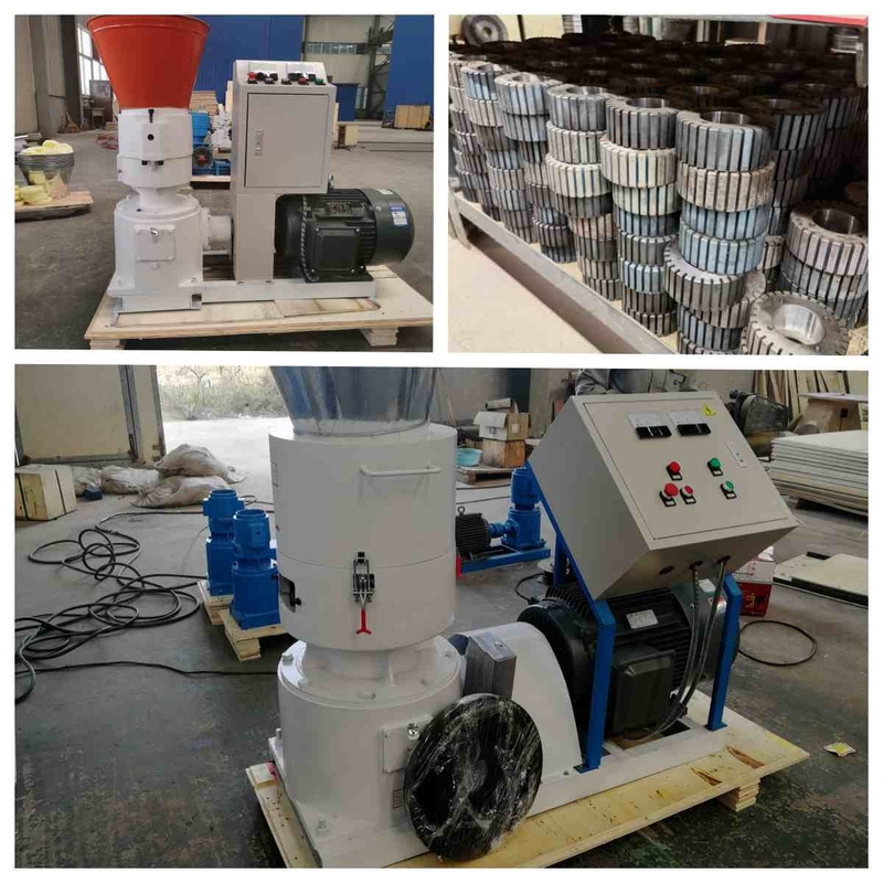 11 kw 15 kw 22 kw는 펠릿 밀에게 300 kg/H 500 kg/H 800 kg/H 닭 모이 환약 제조를 공급합니다