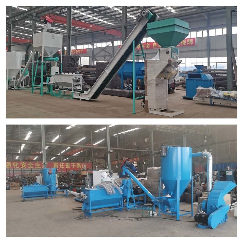 2-12mm 사료 정제 제조 기계 7.5-30kw 닭 모이 팰릿기 CE