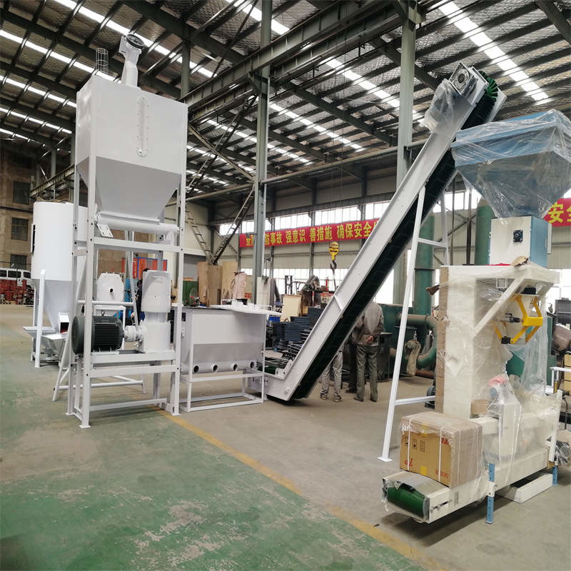 60-200kw 목재 펠릿 생산 라인 평면 다이 펠릿 밀 및 롤러 착용 부품