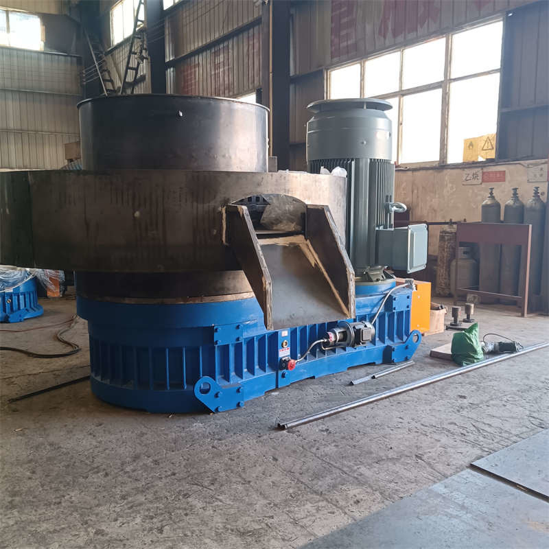 바이오매스 밀도 브리케팅 기계 200-500kg/h 출력 용량 18.5kw 전력 소비