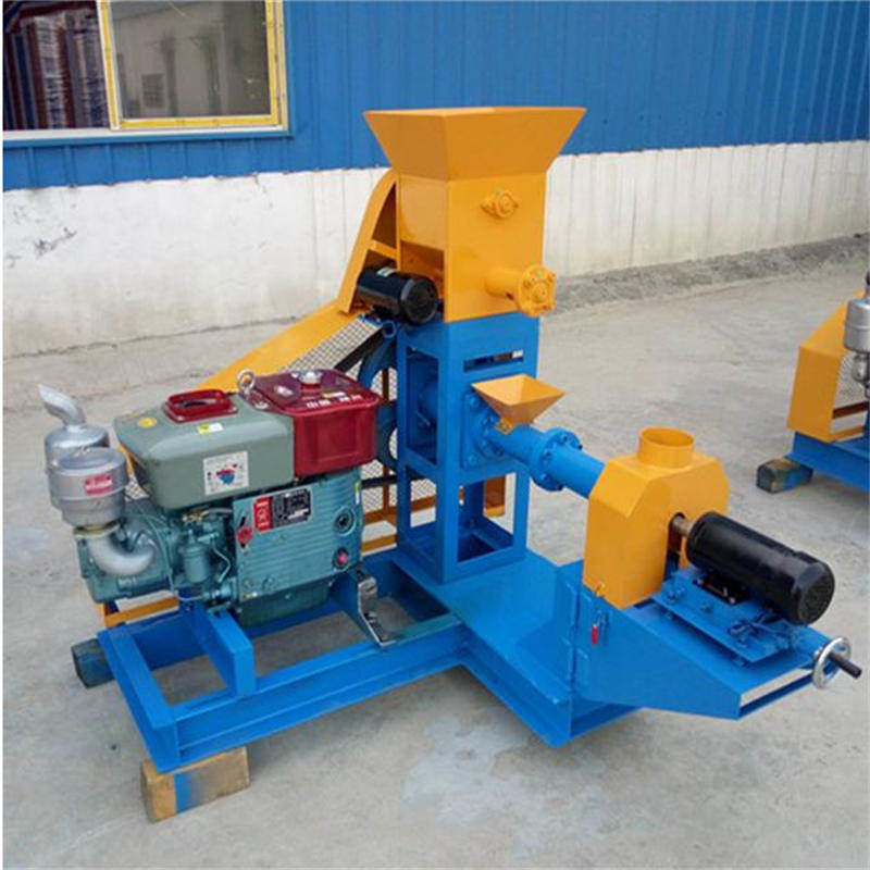 간단한 건조 타이드 생선 먹이 extruder 떠있는 생선 먹이 펠릿 60-80 kg/hour 펠릿 만드는