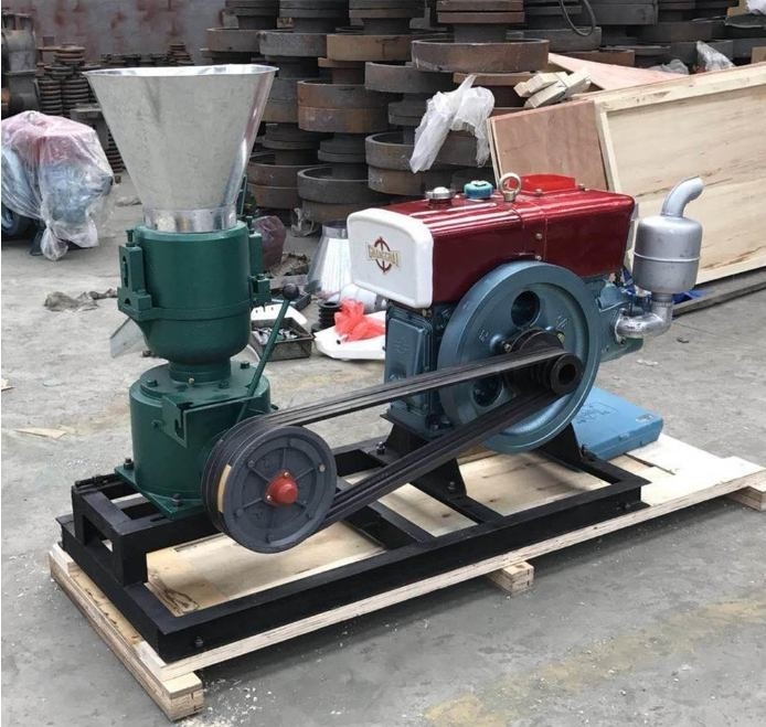 22HP 피드 펠릿 밀 닭고기 먹이를위한 색상 사용자 정의