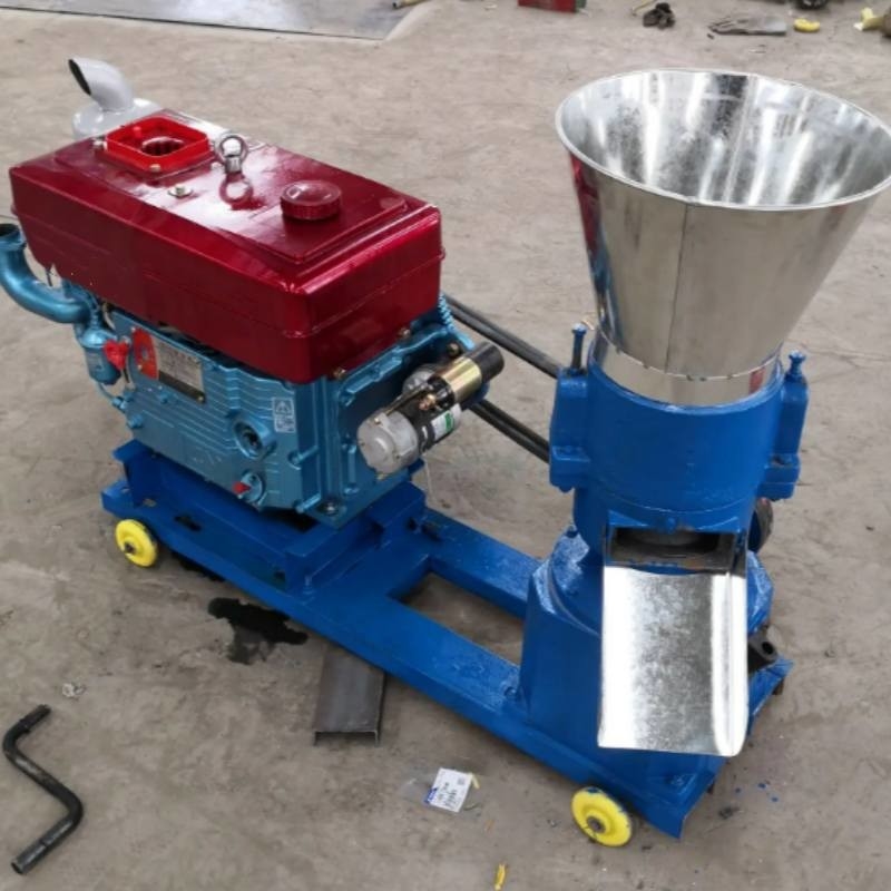 22HP 피드 펠릿 밀 닭고기 먹이를위한 색상 사용자 정의