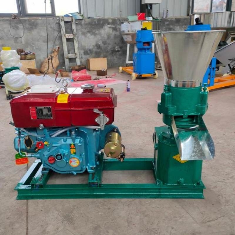 22HP 피드 펠릿 밀 닭고기 먹이를위한 색상 사용자 정의