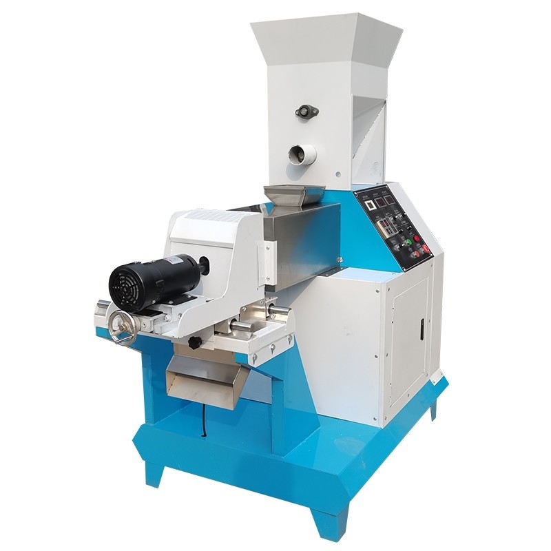 150kg/H 떠 있는 생선 먹이 extruder 주문 제작 색상