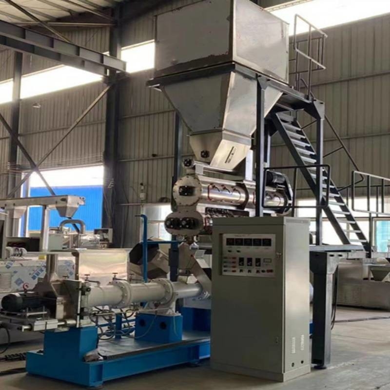 45-50kg/H 부동식품 extruder 기계 부동식품 생선식품 생산 라인 스테인리스 스틸