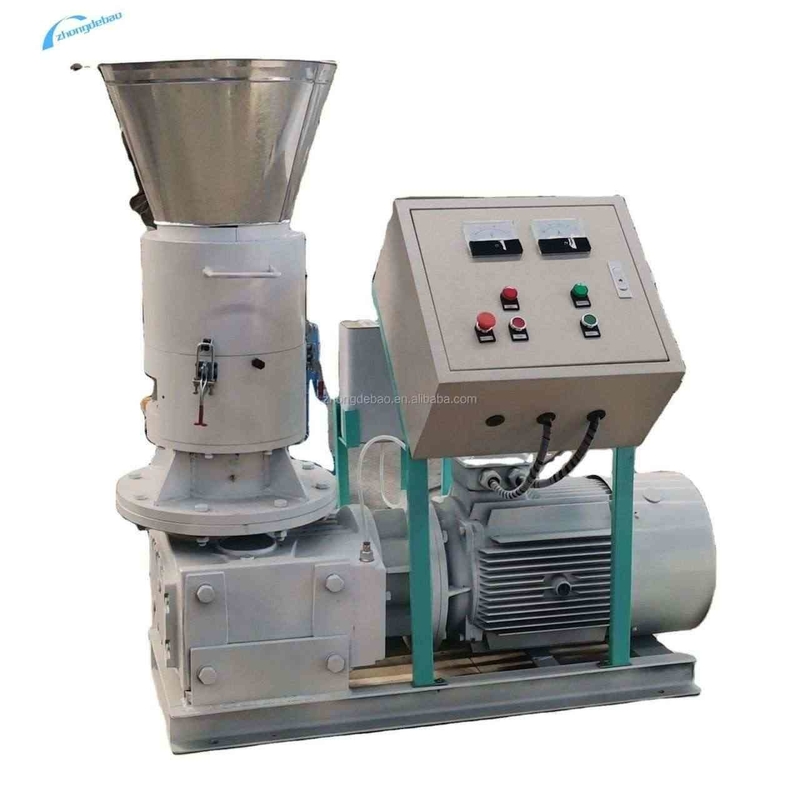 이동 롤러 목재 펠렛 밀 머신 250-350 KG/H 바이오매스 톱먼지 펠렛