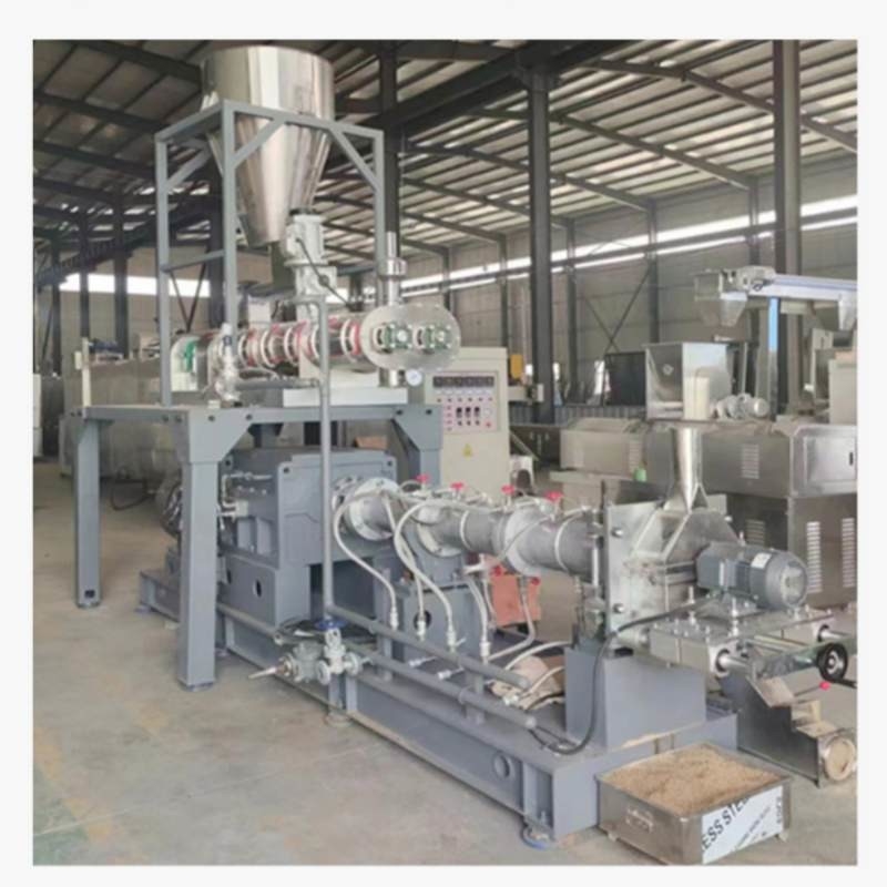 완전 자동 떠있는 먹이 extruder 기계 떠있는 생선 먹이 생산 라인 5.5KW