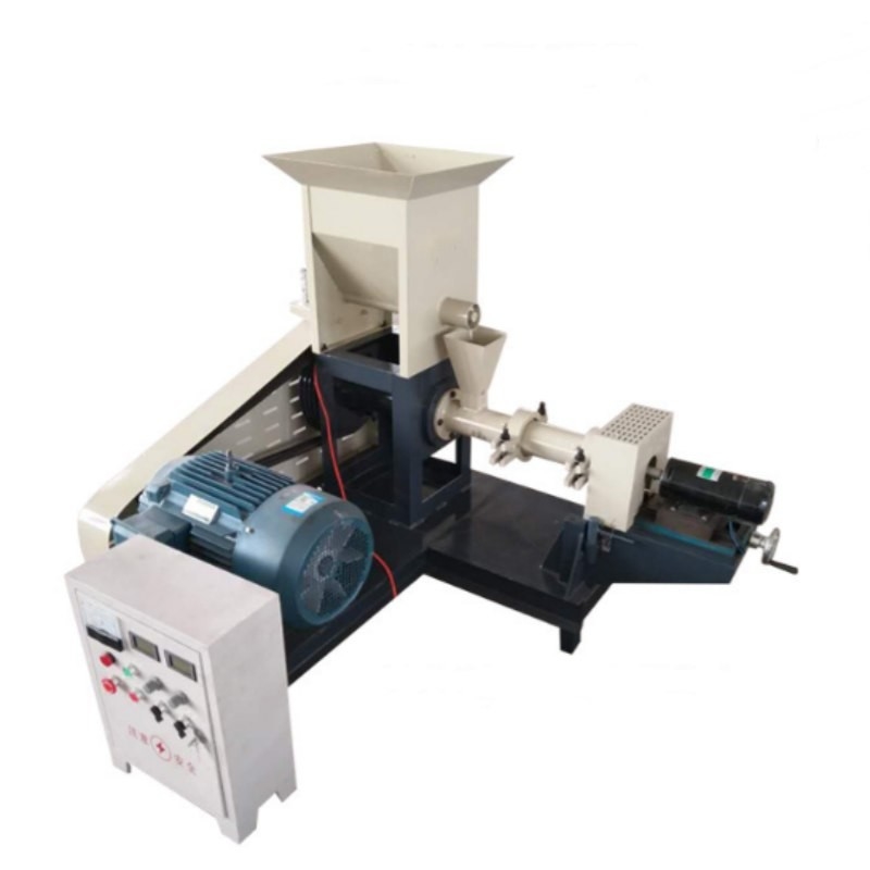 옥수수 및 콩 마른 종류 생선 먹이 extruder 마른 extrusion 장비 80kg/h