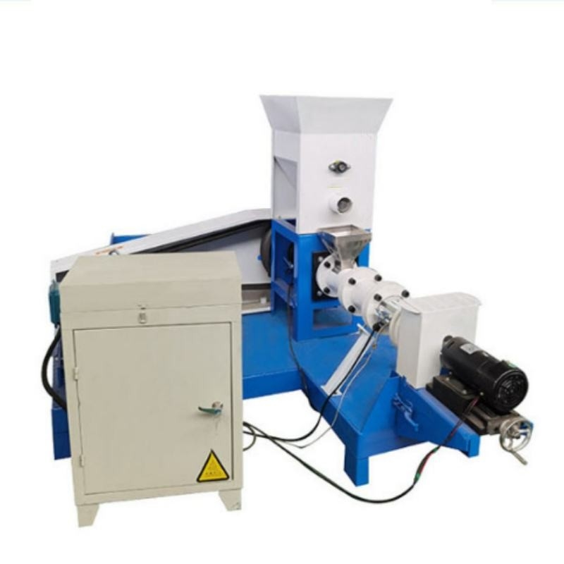 옥수수 및 콩 마른 종류 생선 먹이 extruder 마른 extrusion 장비 80kg/h