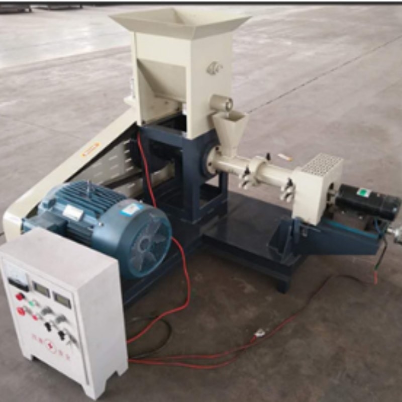 옥수수 및 콩 마른 종류 생선 먹이 extruder 마른 extrusion 장비 80kg/h