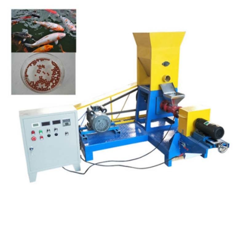 고 용량 건조형 떠있는 생선 애완 동물 옥수수 먹이 extruder 자동 먹이