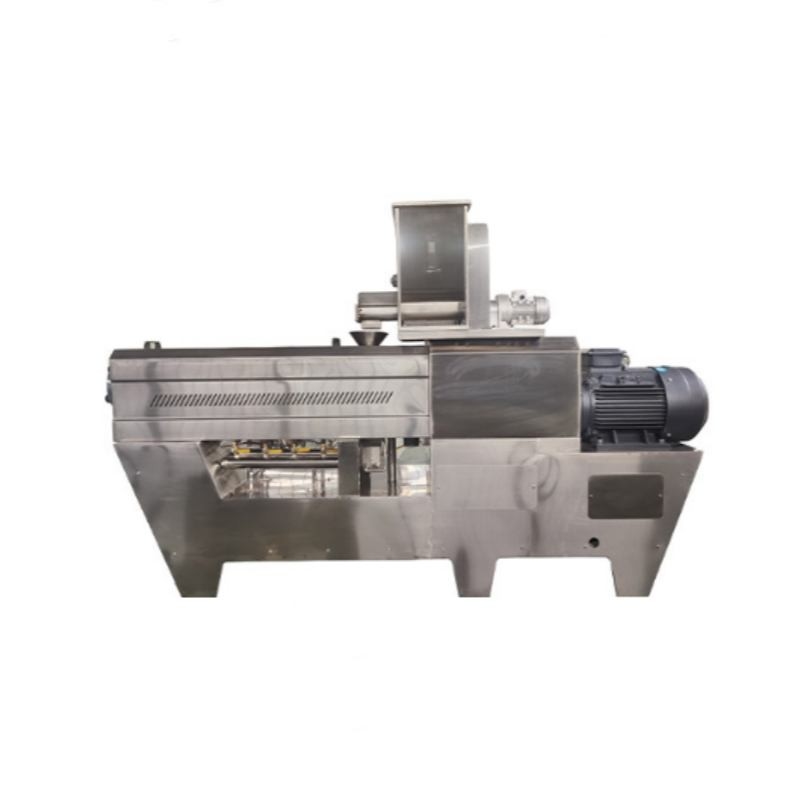 흰색 파란색 스테인리스 스틸 재료 나사 먹이 extruder 개 음식 고양이 음식 extruder 생산 라인