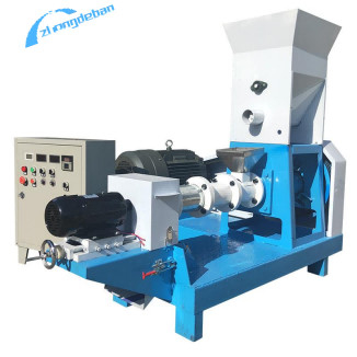 반려동물 및 떠있는 생선 먹이를 생산하기 위한 600-1000Kg/H 나사식 extruder