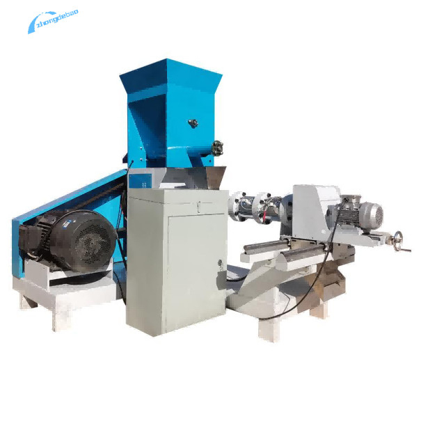 반려동물 및 떠있는 생선 먹이를 생산하기 위한 600-1000Kg/H 나사식 extruder