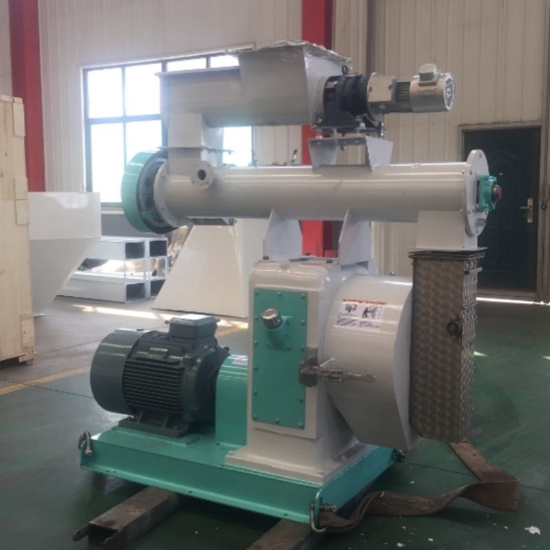 1-1.5 T/H 피드 펠렛 제조자 반지 다이 수평 granulator in feed mills 농장 및 번식 산업
