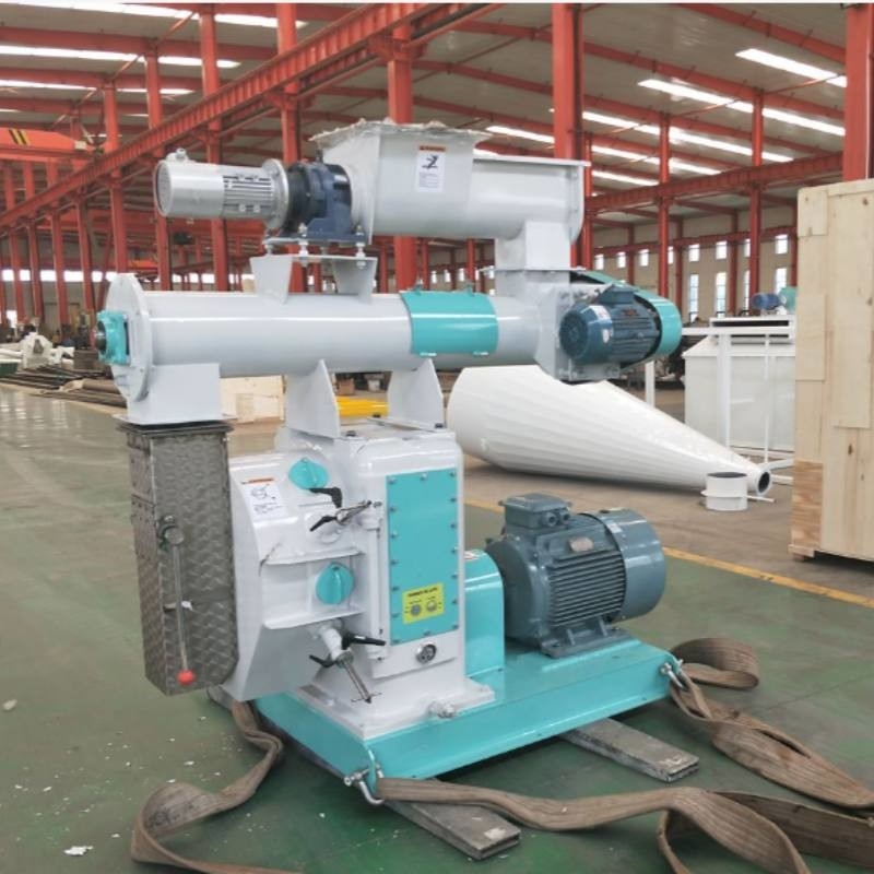1-1.5 T/H 피드 펠렛 제조자 반지 다이 수평 granulator in feed mills 농장 및 번식 산업