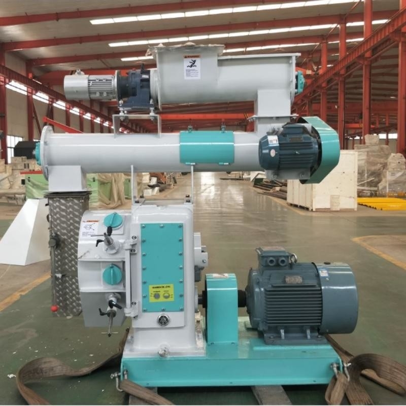 1-1.5 T/H 피드 펠렛 제조자 반지 다이 수평 granulator in feed mills 농장 및 번식 산업