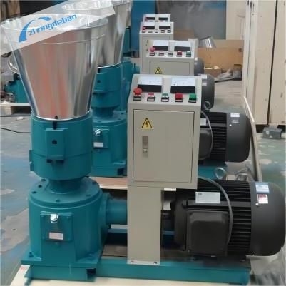 맞춤형 전압 380V / 50HZ / 3Phase 펠렛 밀 머신 4-12mm 목재 펠렛