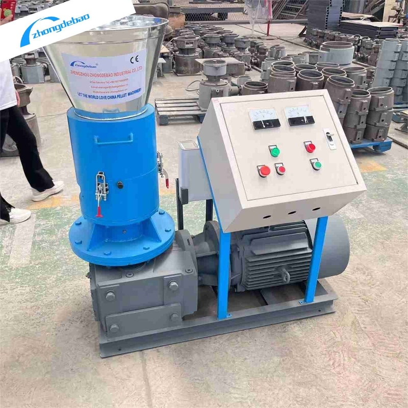 이동 롤러 목재 펠렛 밀 머신 400-600 KG/H
