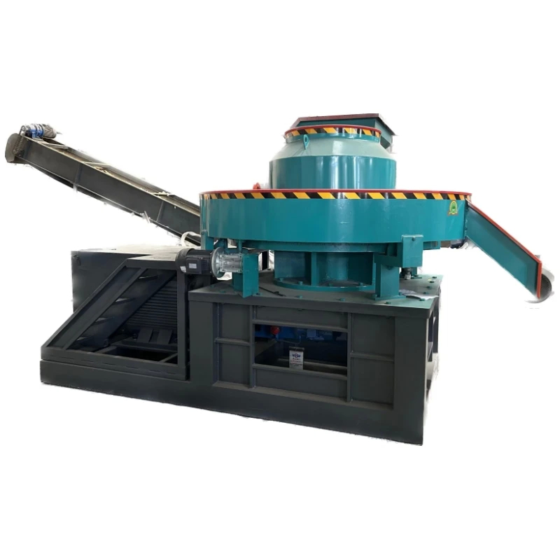 바이오매스 밀도 브리케팅 기계 200-500kg/h 출력 용량 18.5kw 전력 소비