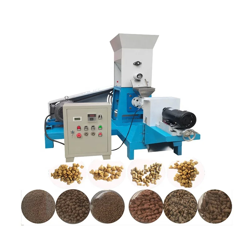 전기 난방 생선 먹이 펠렛 제조 기계 용량 50~2000kg/h 220V/380V/415V/440V 전압