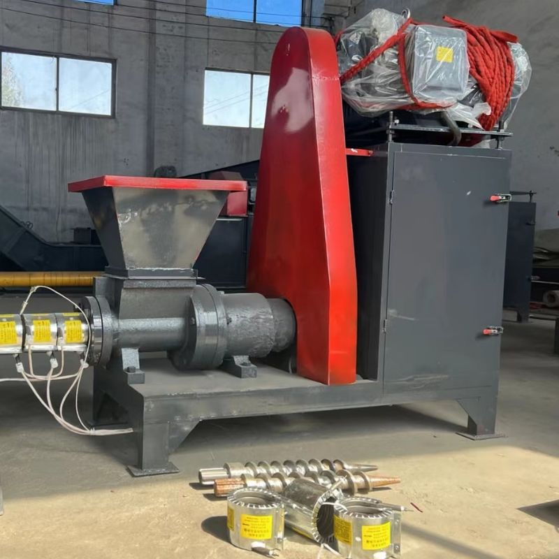 300-350kg/h 용량 22kw 전력 바이오매스 브리케팅 기계 연료 및 바베큐에 대한 24 개월 보증
