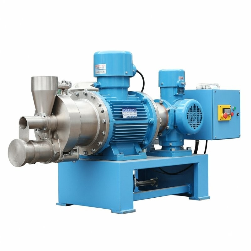 18.5kw 건조형 생선 먹이 extruder 200kg/h 용량과 0.4kw 절단 힘