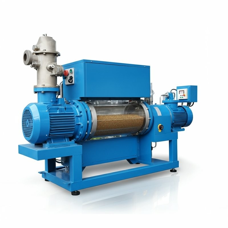 18.5kw 건조형 생선 먹이 extruder 200kg/h 용량과 0.4kw 절단 힘