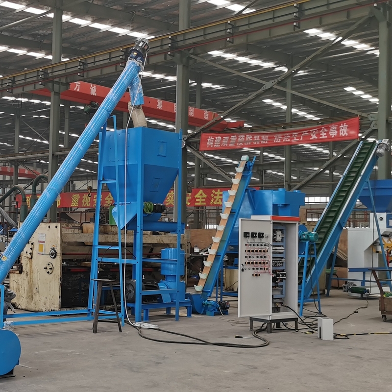 새로운 도착 1000-5000kg/h 목재 펠릿 만드는 기계 높은 생산성 세트 목재 밀 생산 라인