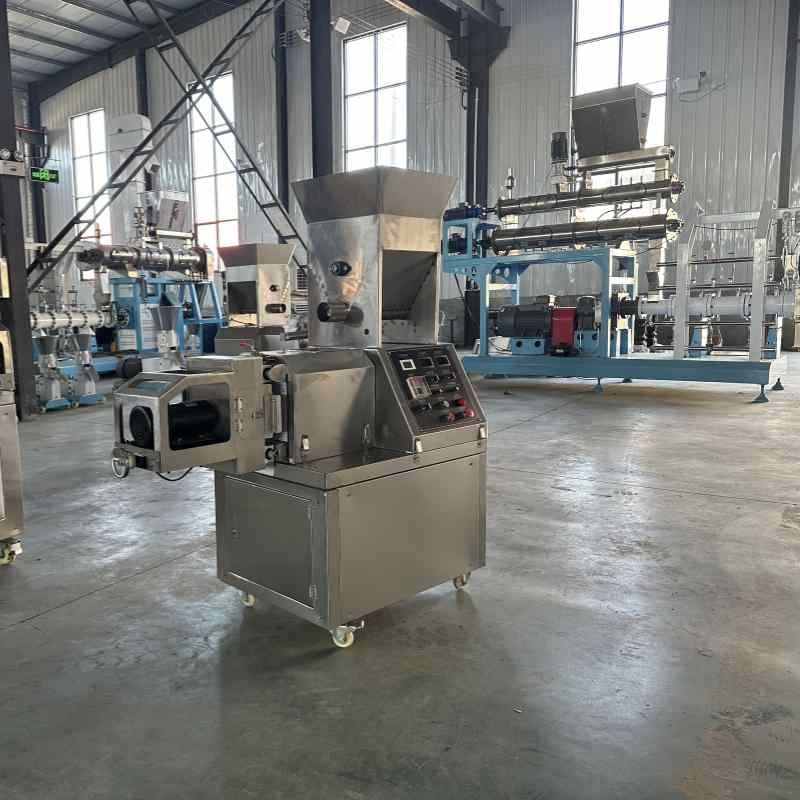 고양이와 개 먹이 extruder 식품 생산 기계 옥수수 튀김 간식