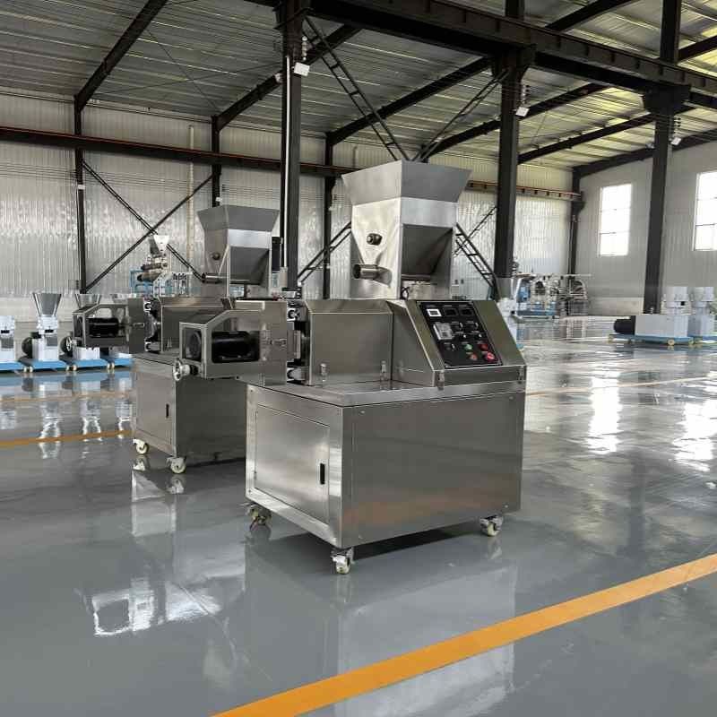 고양이와 개 먹이 extruder 식품 생산 기계 옥수수 튀김 간식