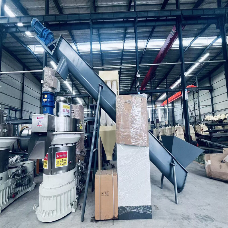 0.5-15 T/H 용량의 상업용 링 다이 목재 펠릿 기계, 에너지 절약형 바이오매스 펠릿 생산 라인을 위한 고크롬 합금강 다이