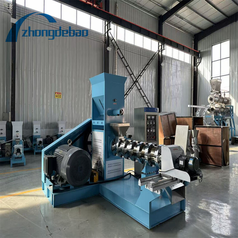 어류 사료 extruder 기계 DGP100 헤비 듀시 프레임과 함께 수산업 사료 밀용을위한 떠있는 및 가라앉는 펠렛 제조
