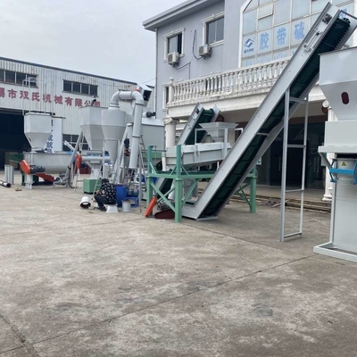 132 kw 바이오매스 펠릿 생산 라인 2-12mm 목제 칩 펠릿 밀