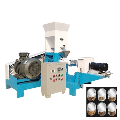 200-250kg/H 전기 건조형 생선 먹이 extruder 6 폼