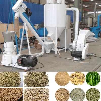 동물적 닭 모이 제조 기계 100-1200kg/H 동물 사료 생산 라인