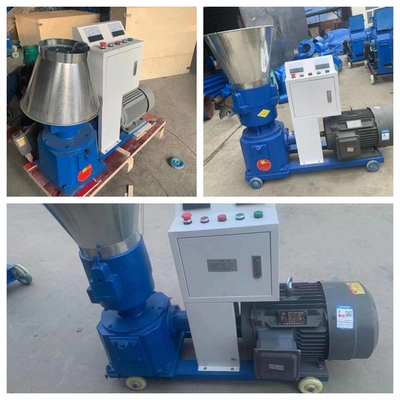 15 kw 목제 펠릿 공장 200 kg/H 남자 톱밥 목제 펠릿 기계 바이모아스 연료