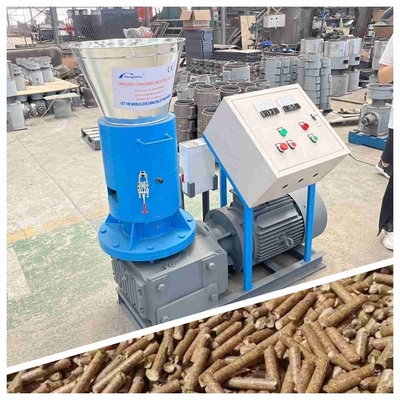 롤러는 산업적 팰릿기 300 kg/H 22 kw 목제 물질량 펠릿타이저 기계를 회전시켰습니다