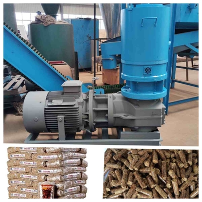 400-600kg/H 생물자원 개인적 목제 펠릿 공장 기계류가 목제 펠릿을 만듭니다
